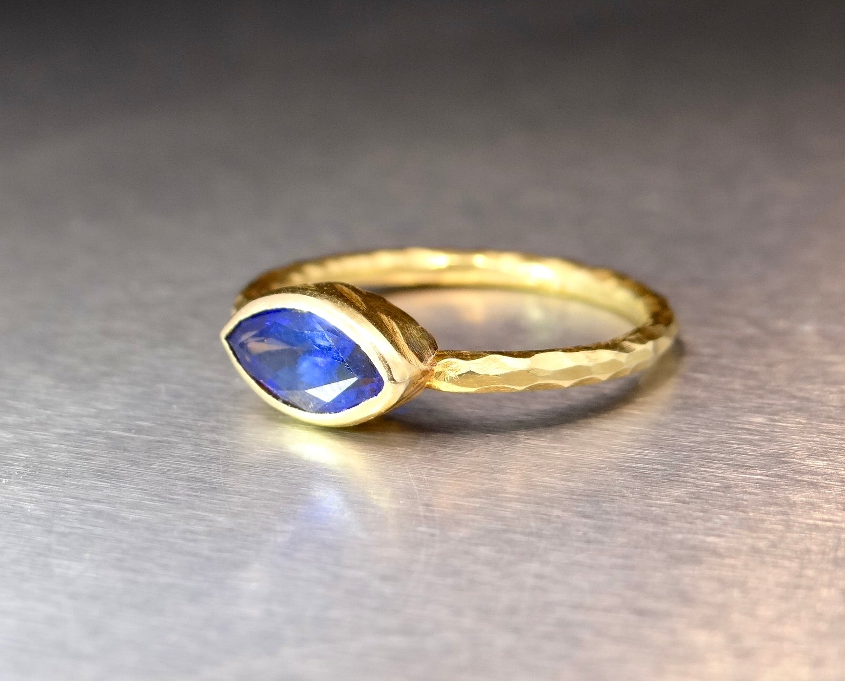 Marquise Sapphire Ring