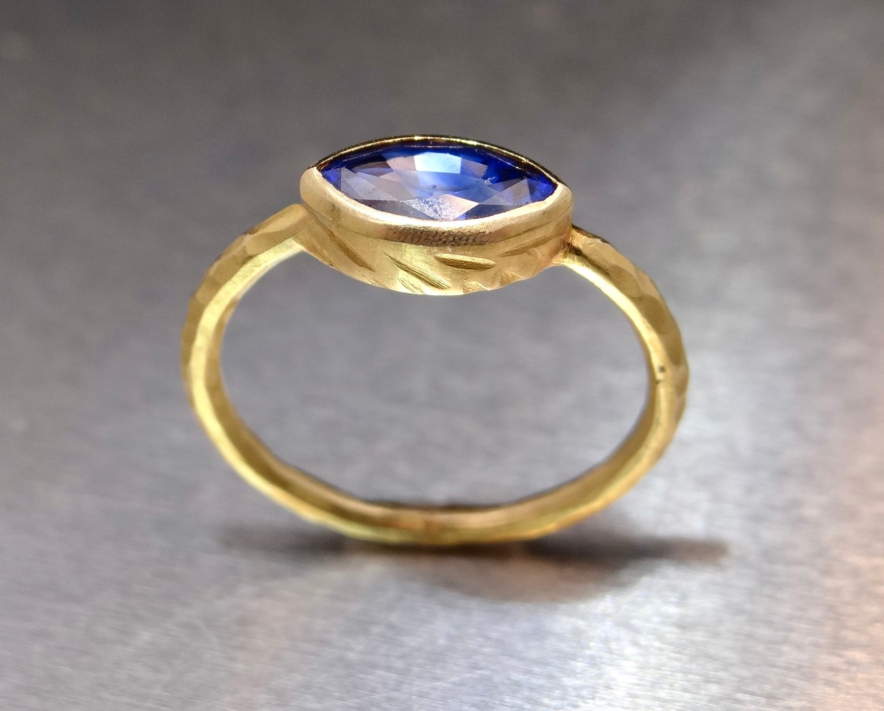 Marquise Sapphire Ring