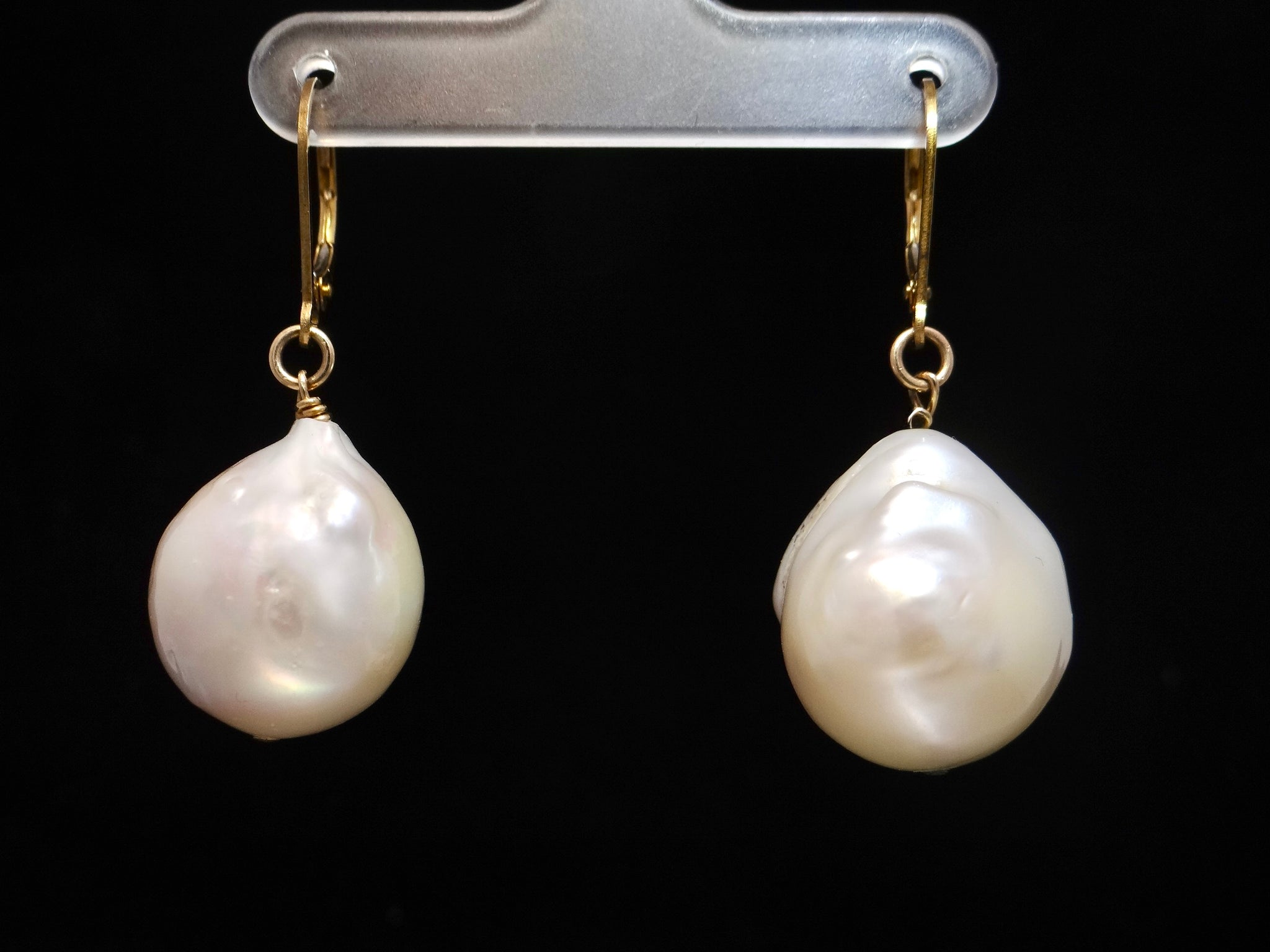 Baroque Style Pearl Earrings