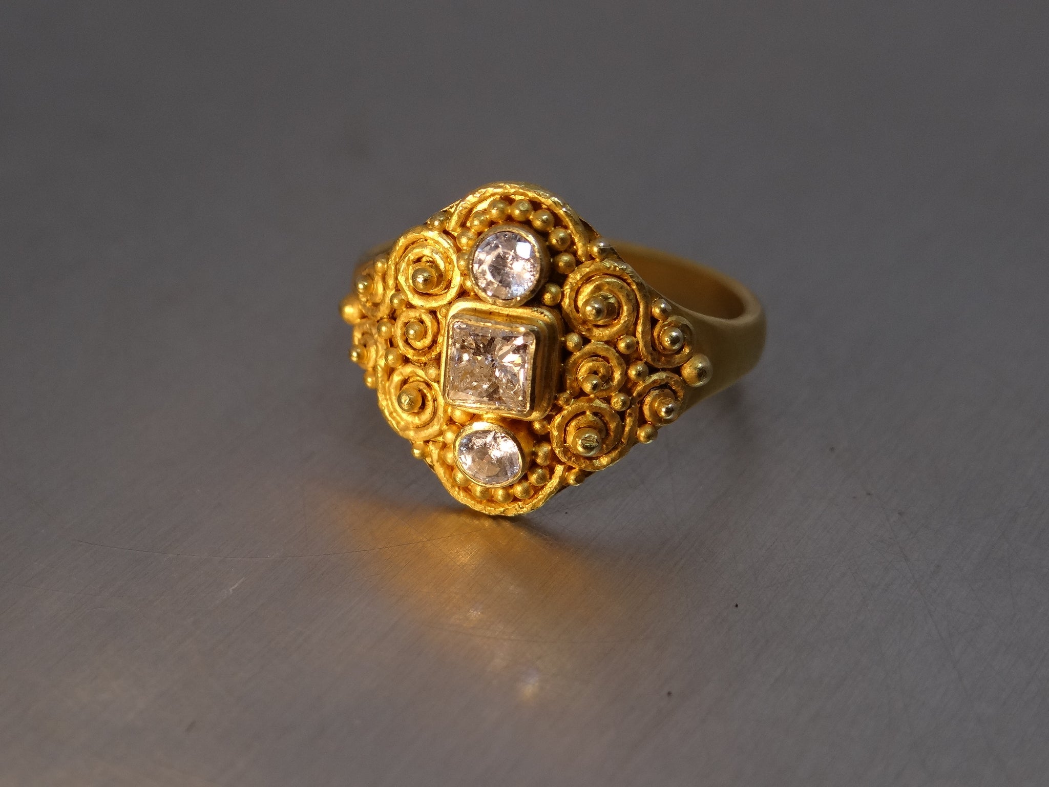 Vintage-Inspired Diamond Ring