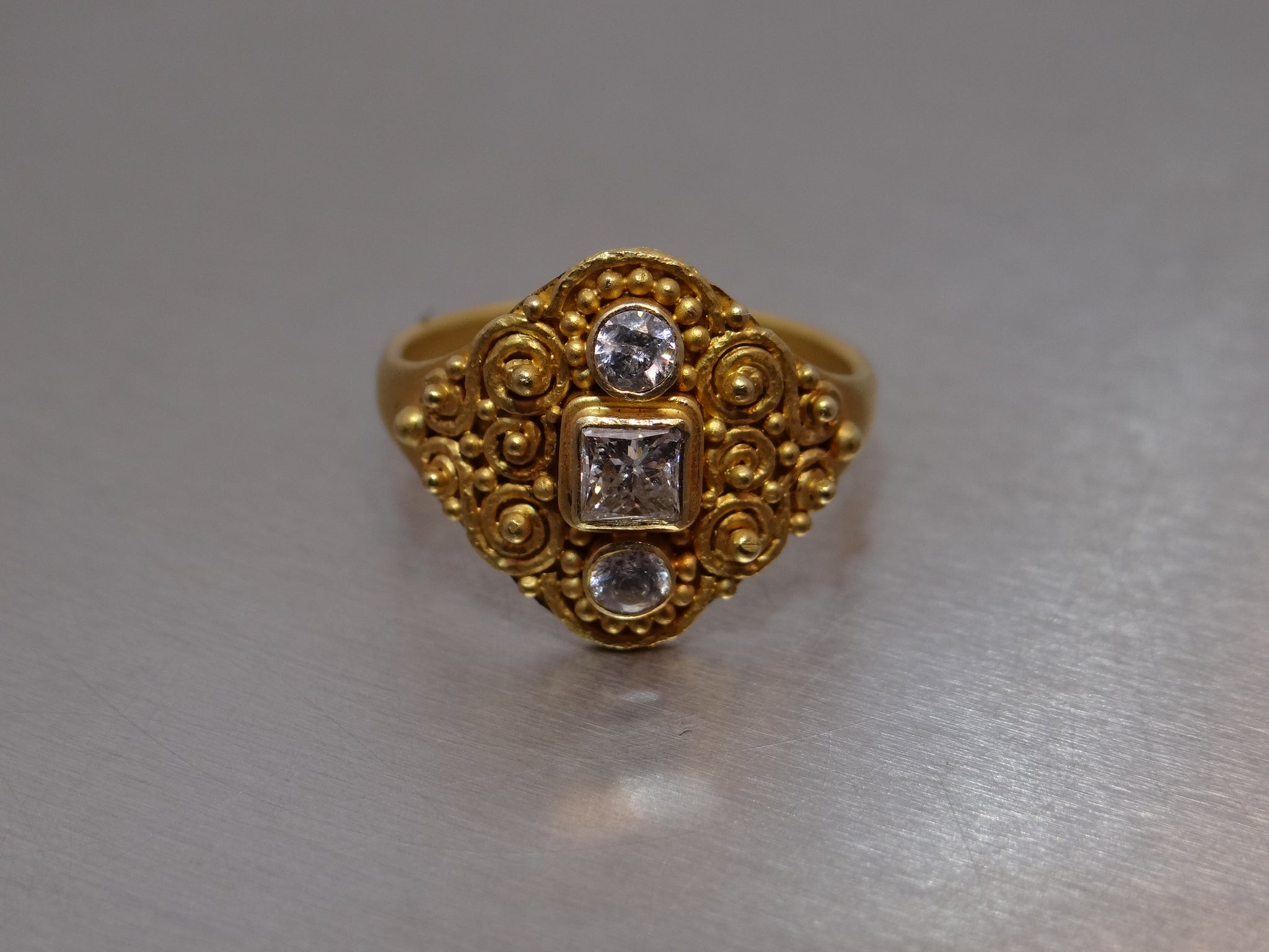 Vintage-Inspired Diamond Ring