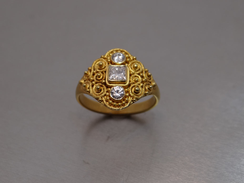 Vintage-Inspired Diamond Ring