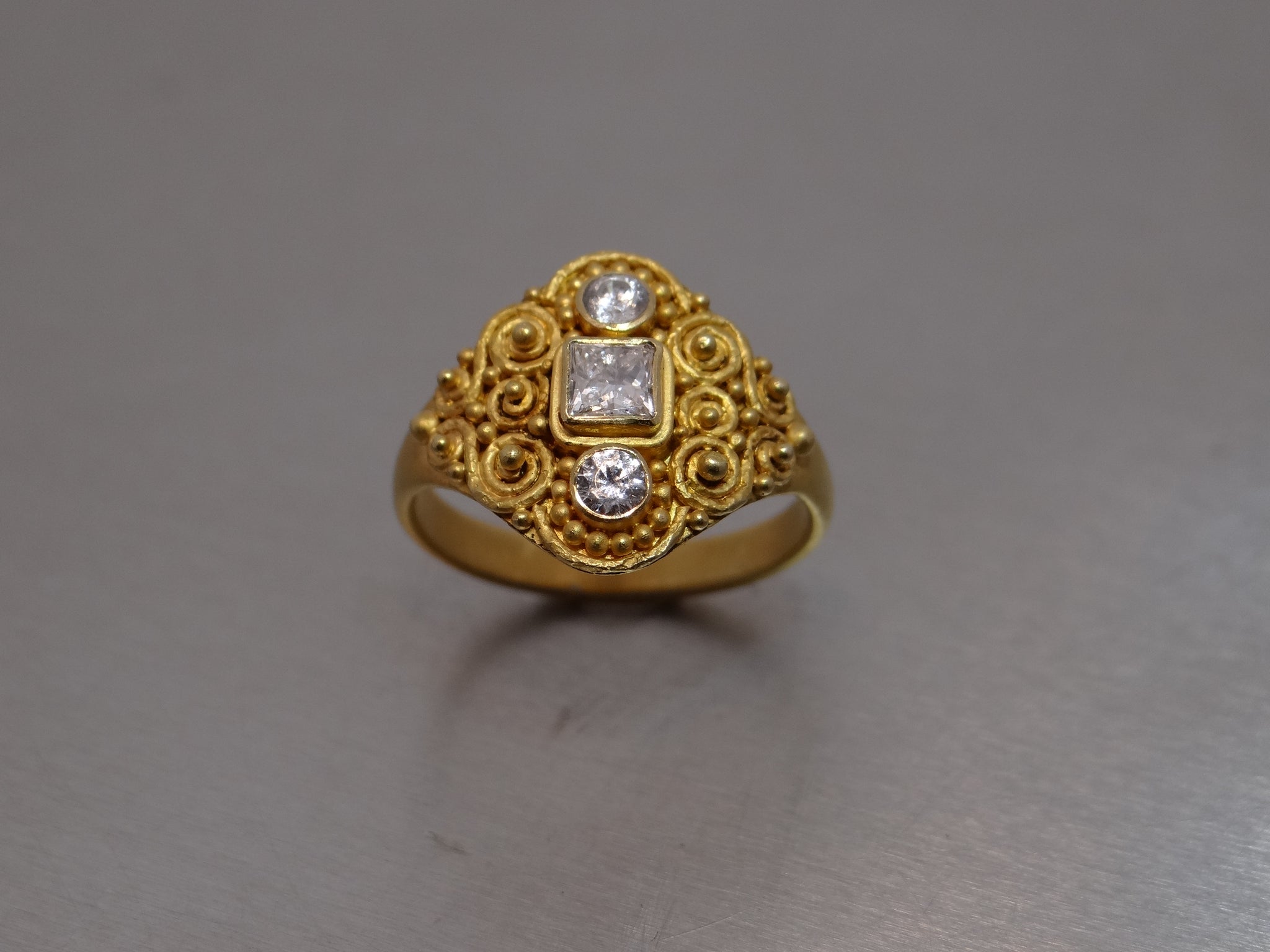 Vintage-Inspired Diamond Ring
