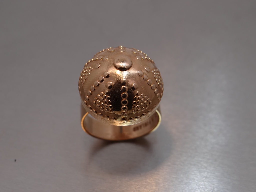Gold Domed Ring