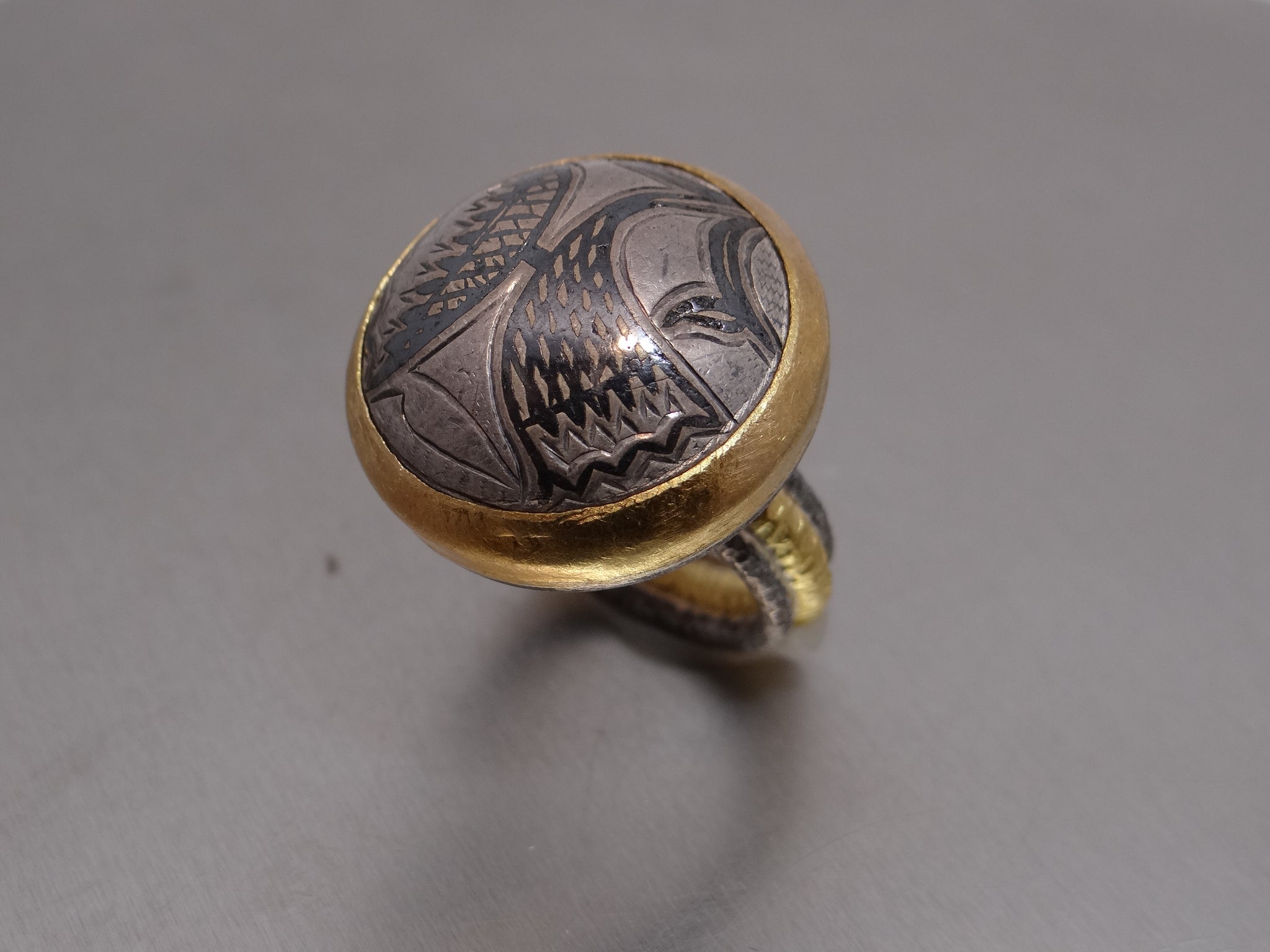 Turkish Button Ring