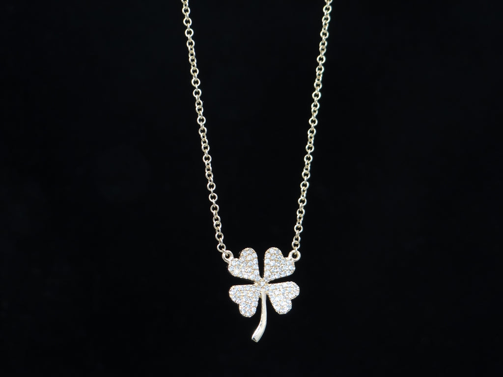 Diamond Clover Necklace