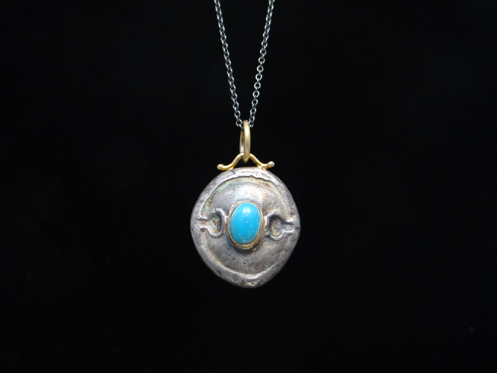 Two Tone Turquoise Necklace