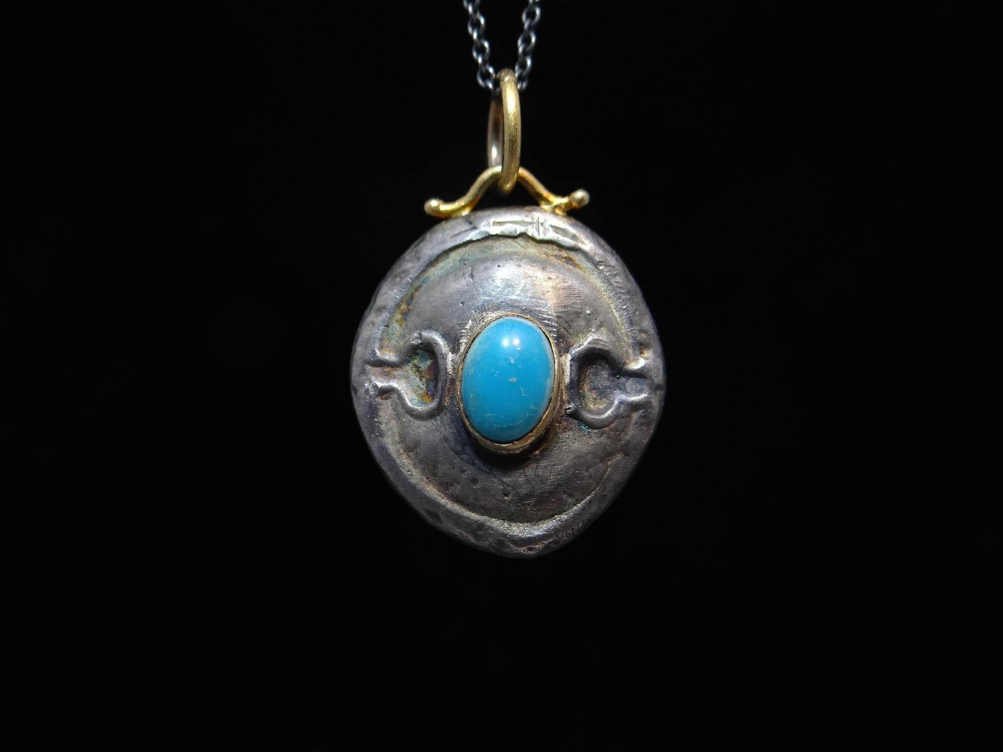 Two Tone Turquoise Necklace
