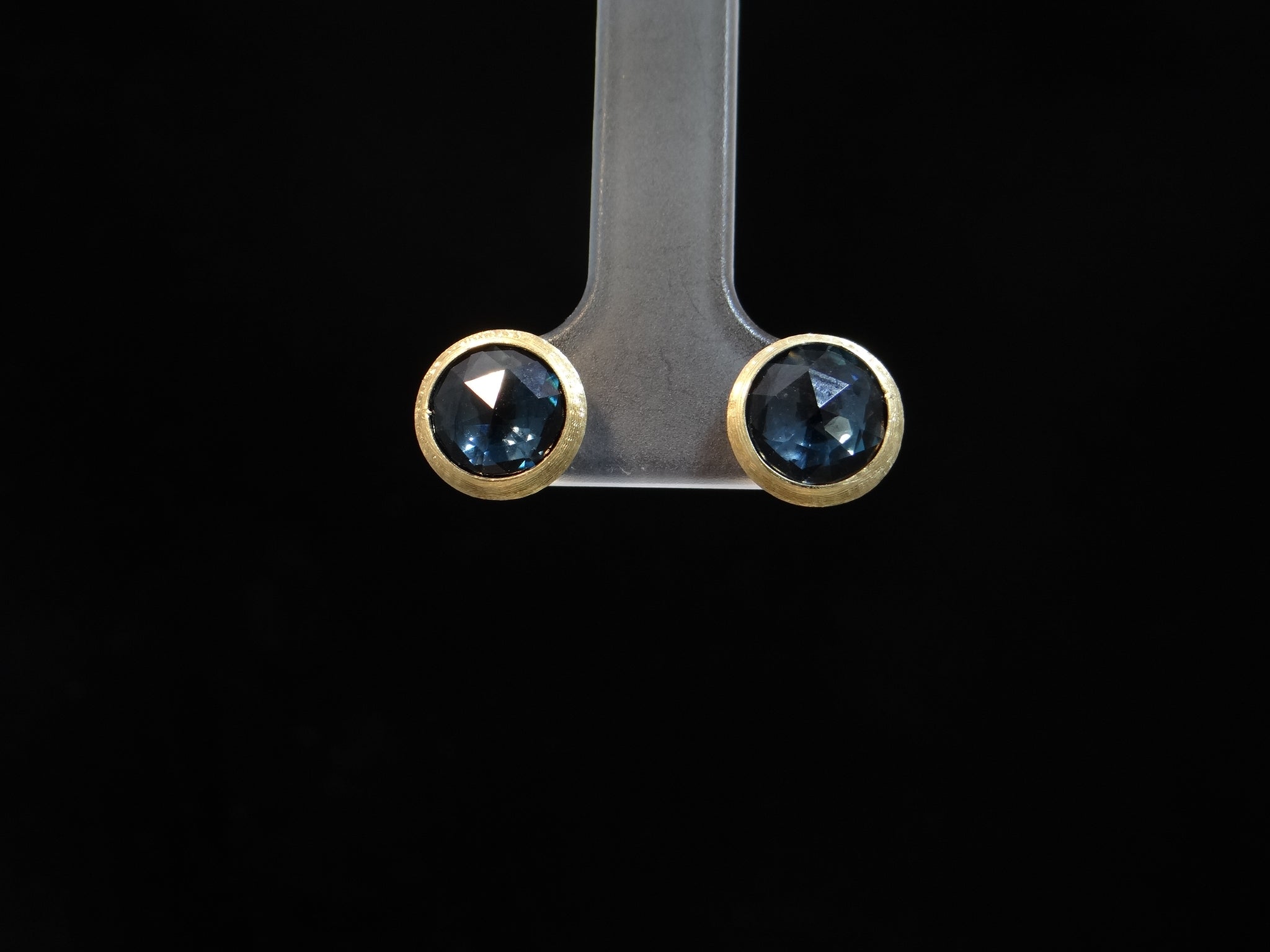 London Blue Topaz Stud Earrings