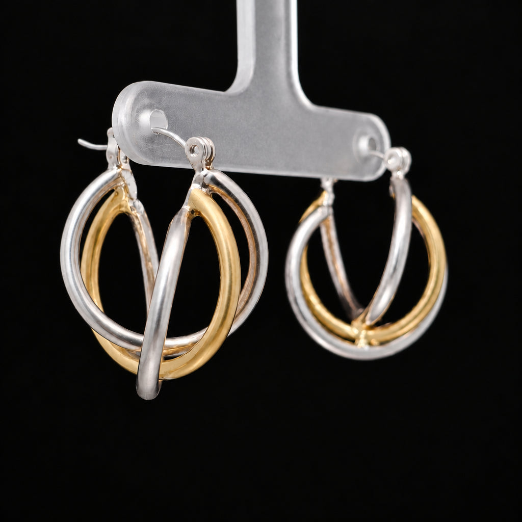 Two Tone Hoops