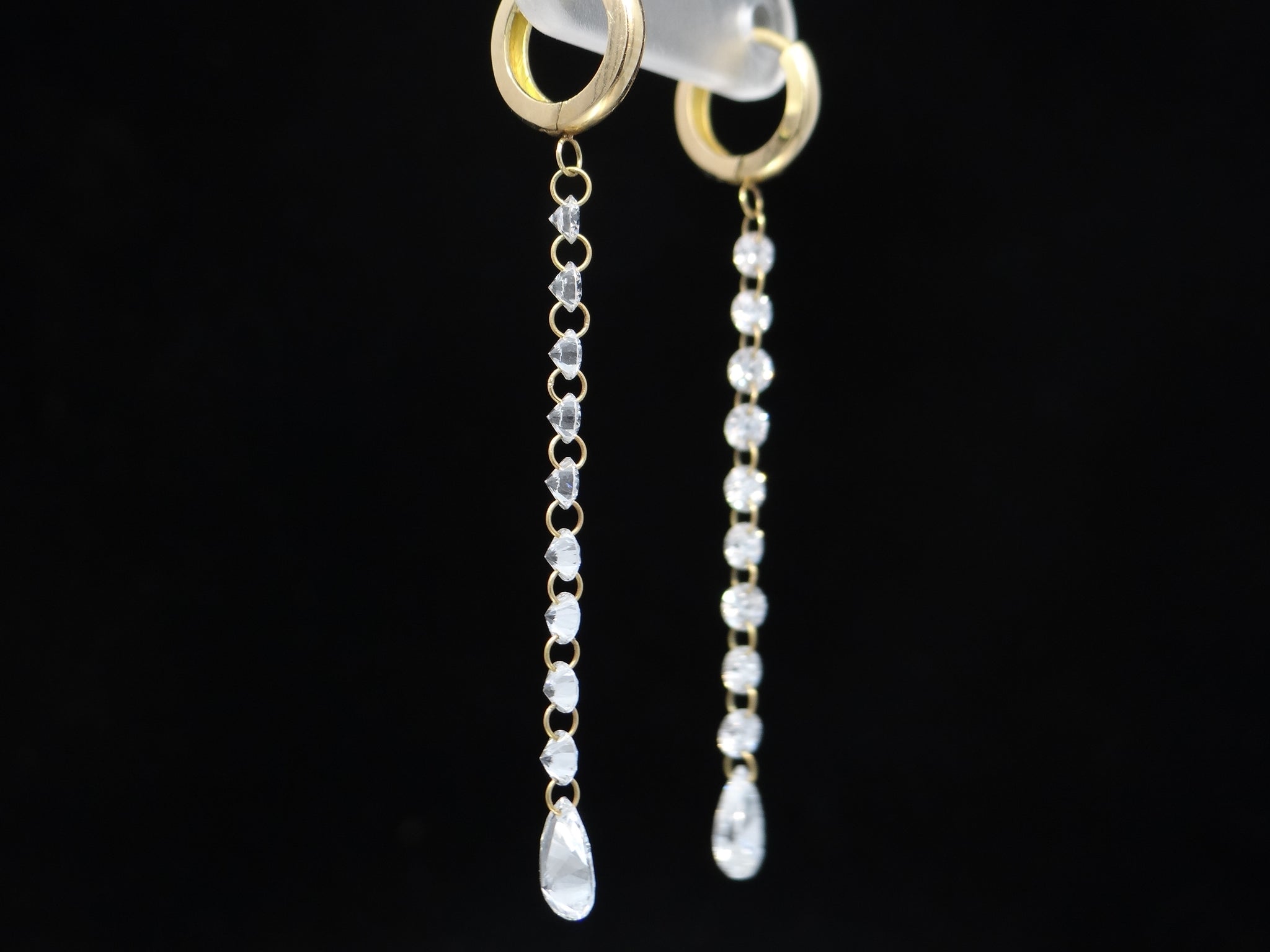 14KY Lab Diamond Earrings