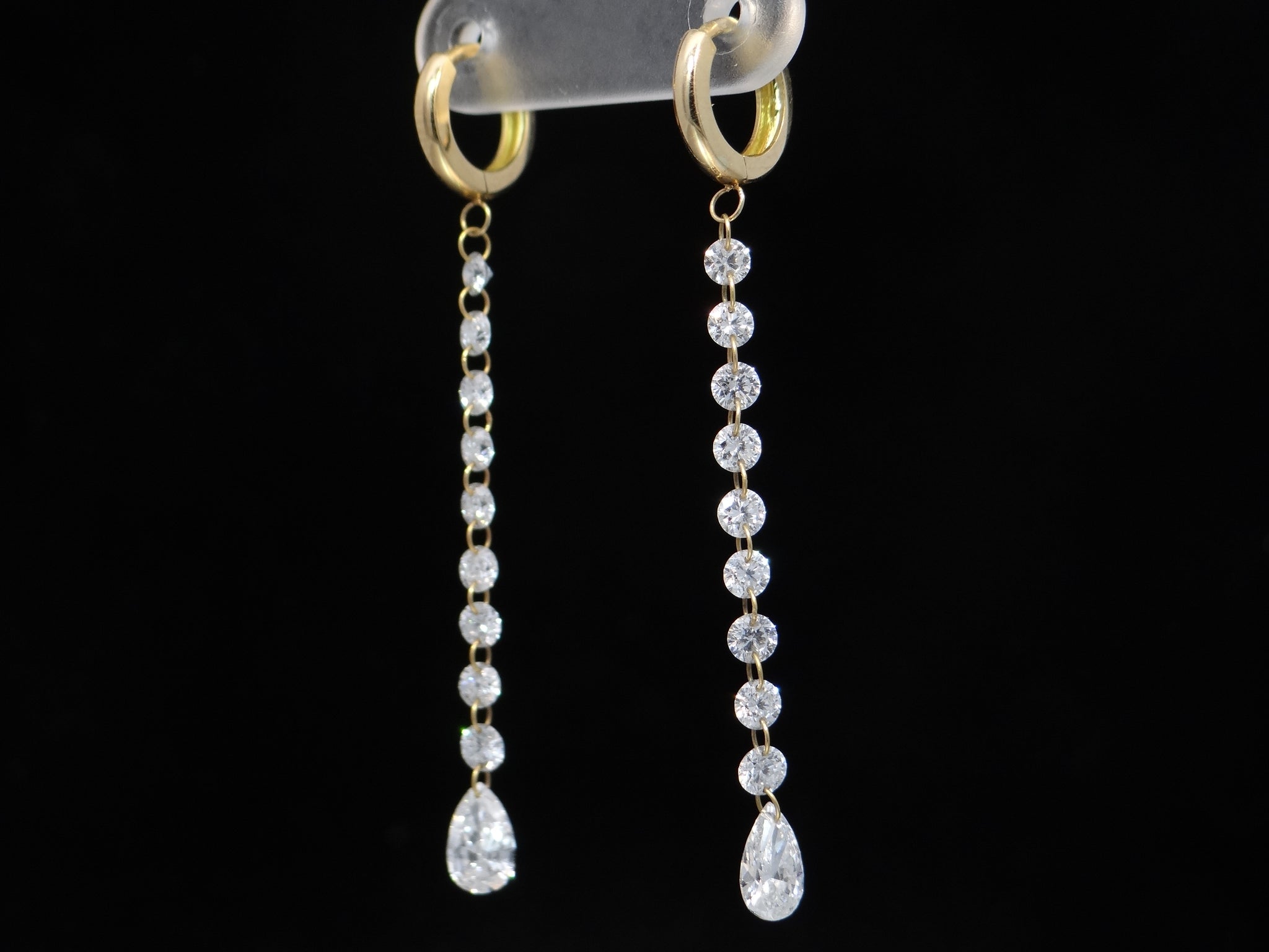 14KY Lab Diamond Earrings
