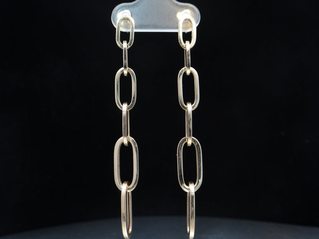 14KY Chain Earrings