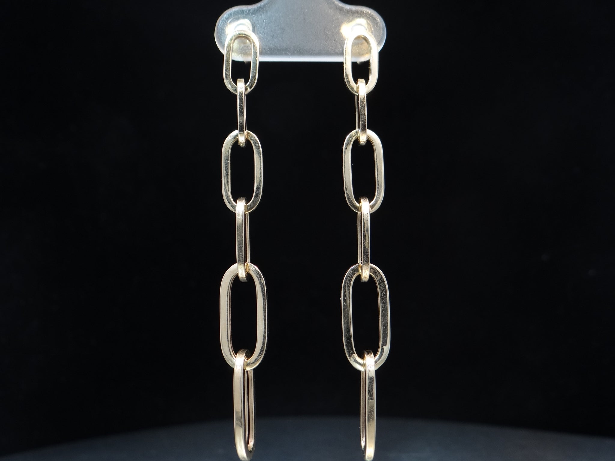 14KY Chain Earrings
