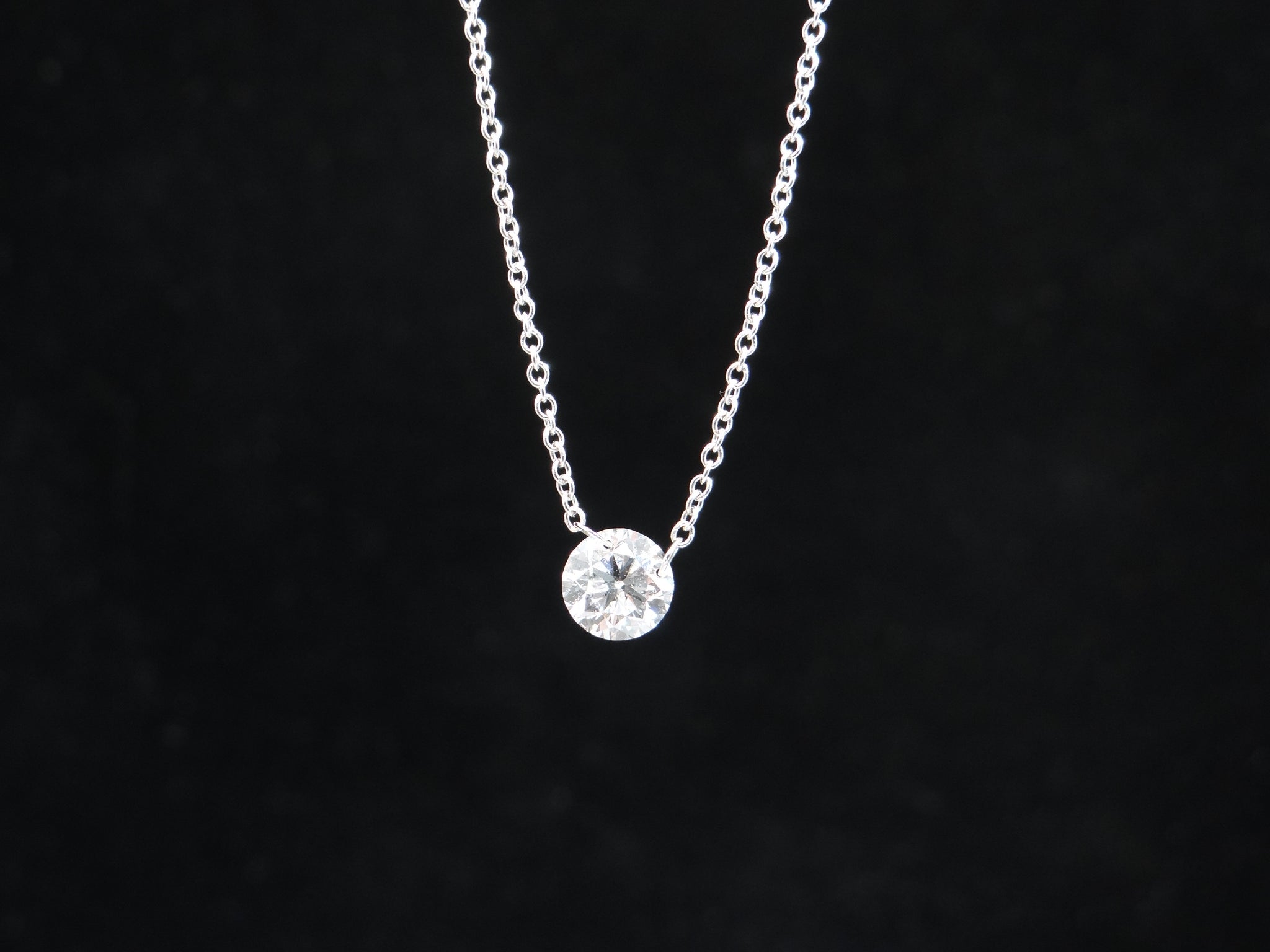 Solitaire Diamond Necklace