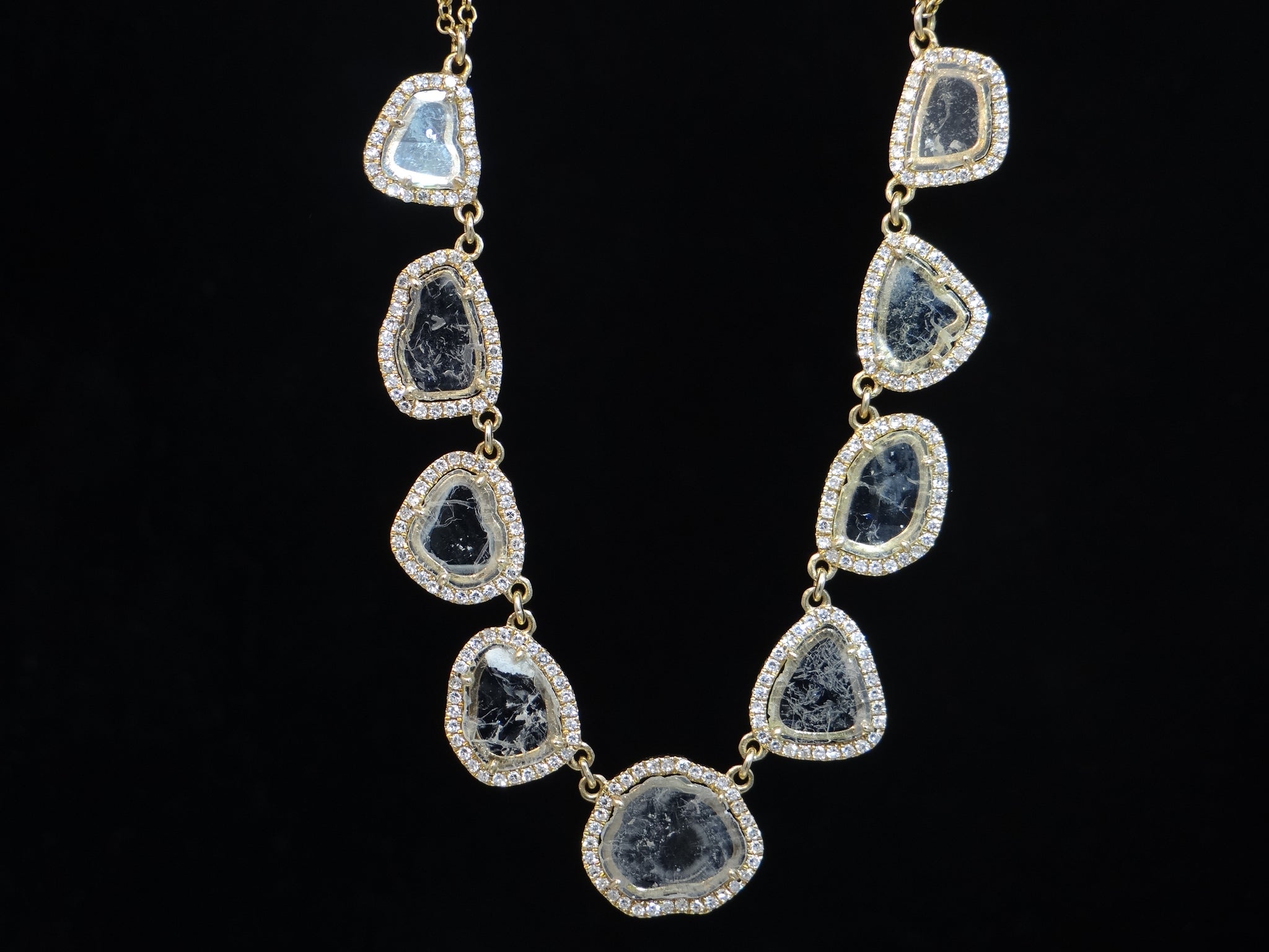 Diamond Slice Necklace