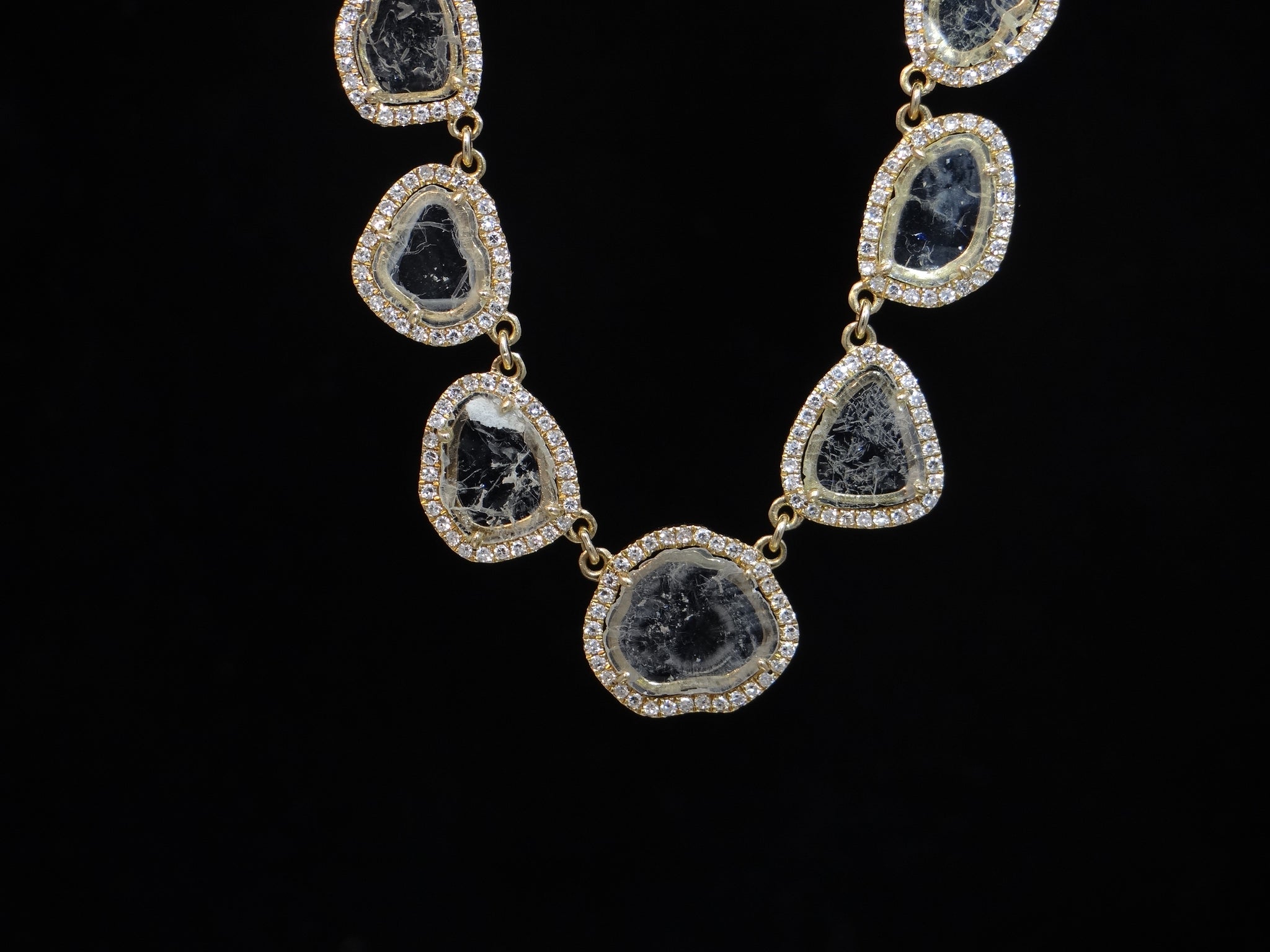 Diamond Slice Necklace
