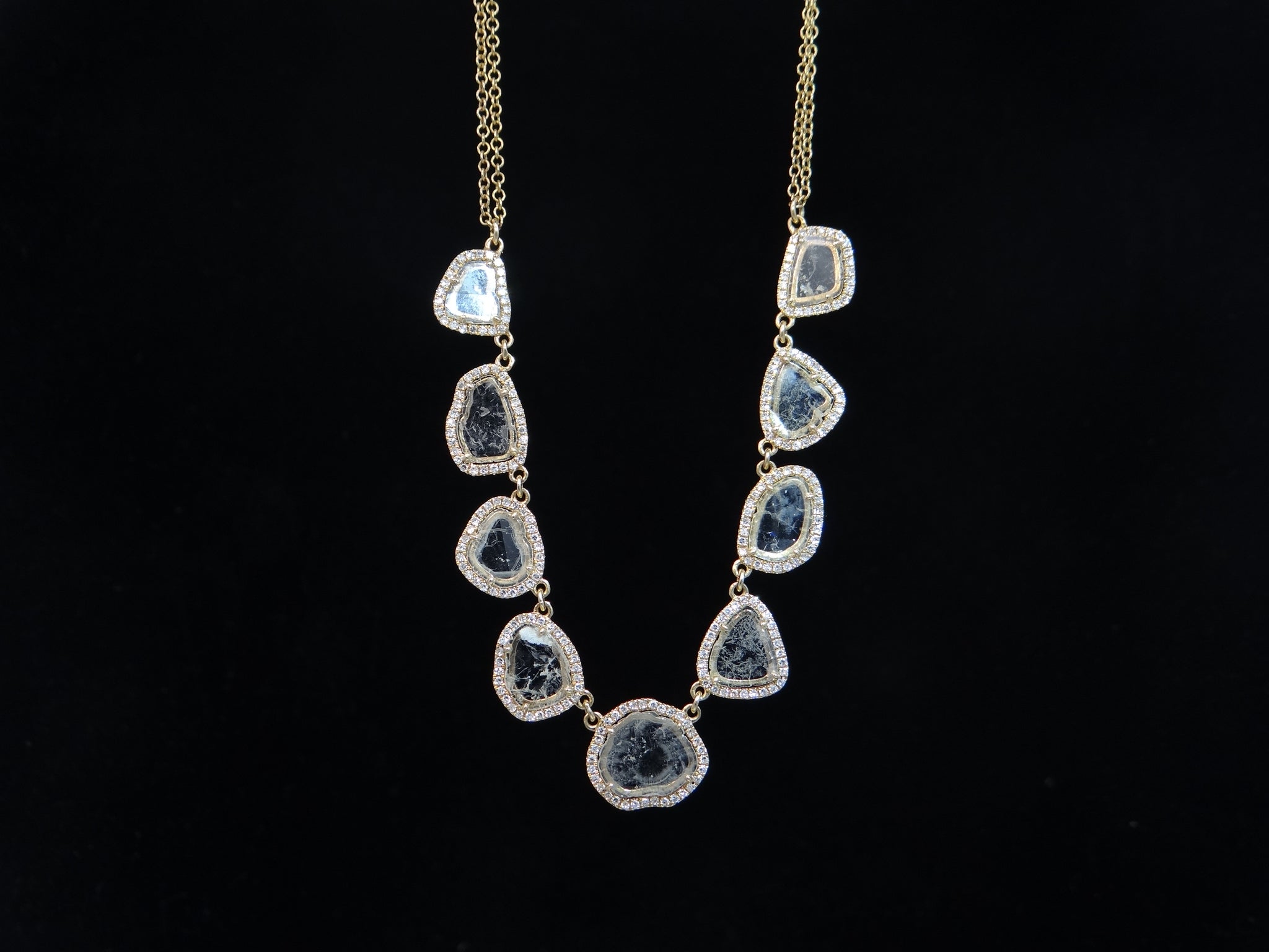 Diamond Slice Necklace