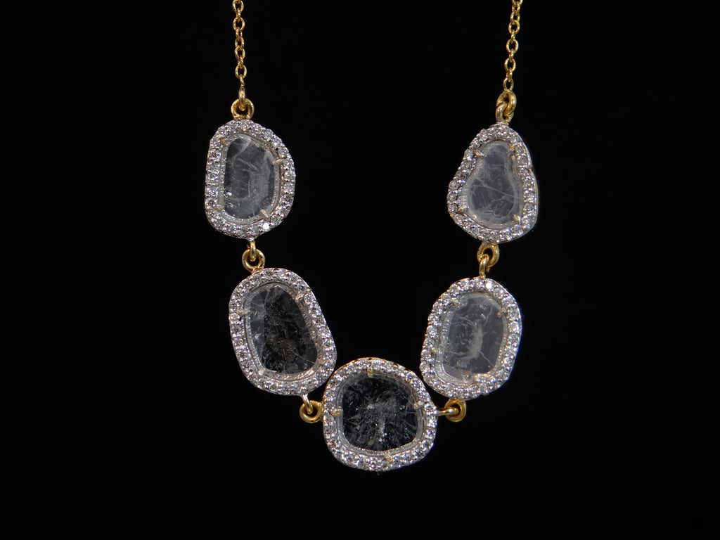 Diamond Slice Necklace