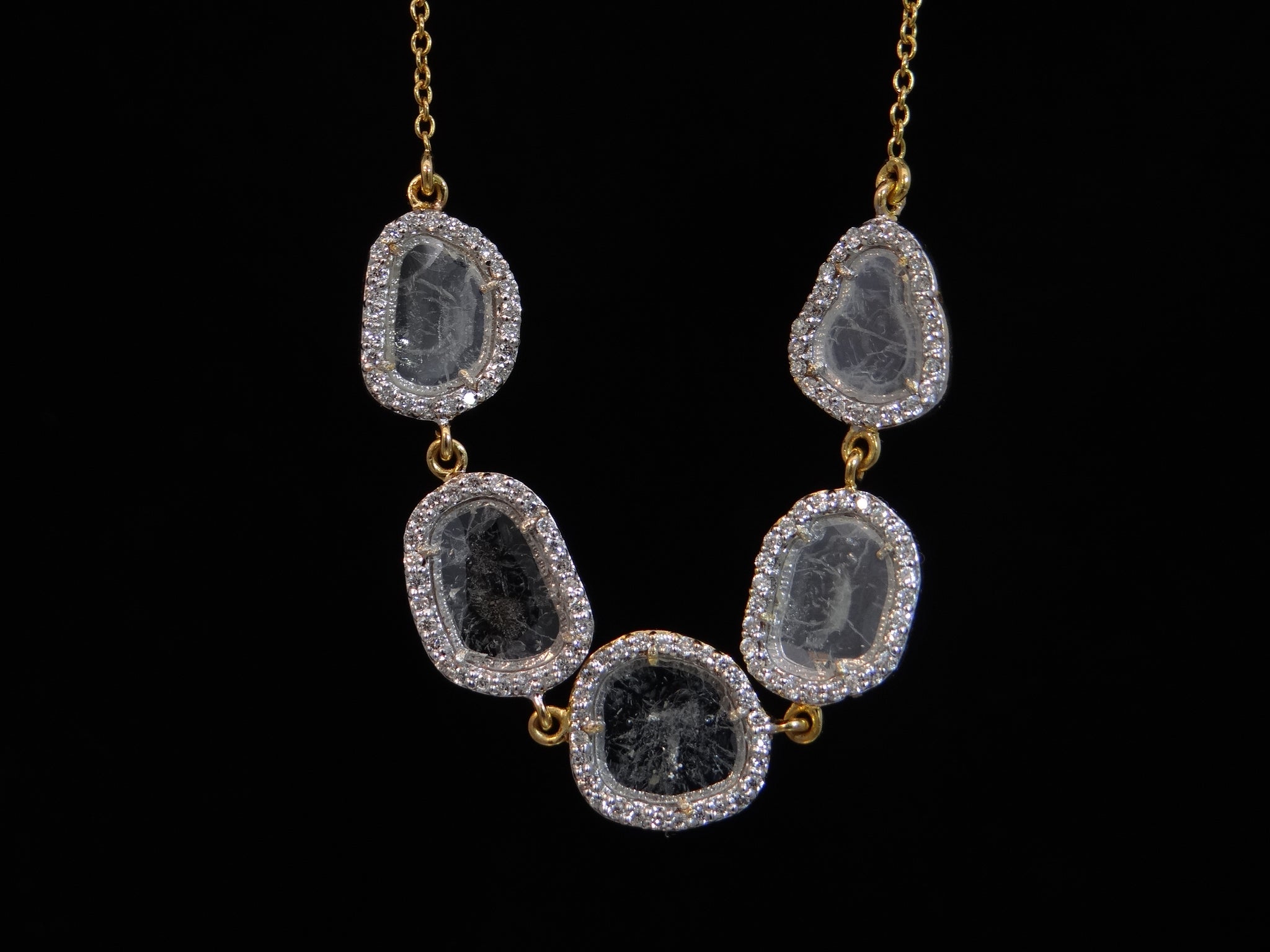 Diamond Slice Necklace