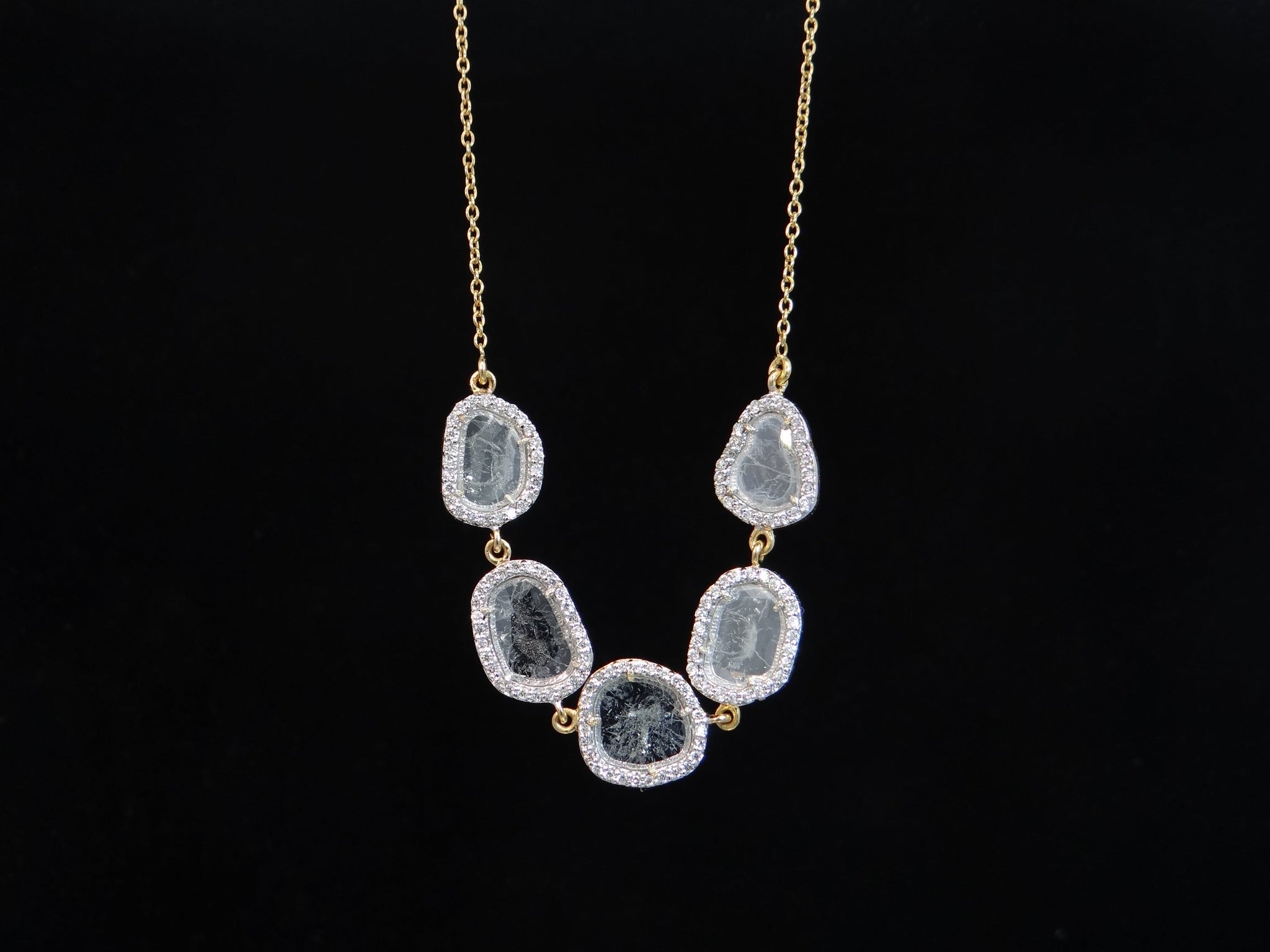 Diamond Slice Necklace