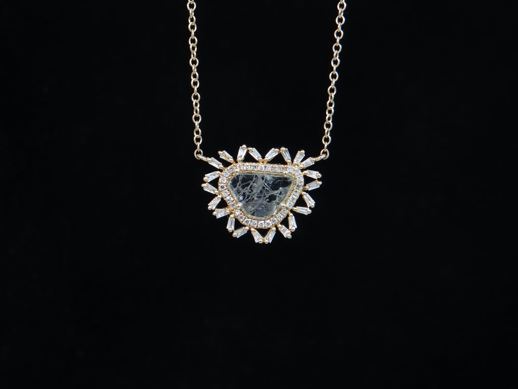 Diamond Slice Necklace