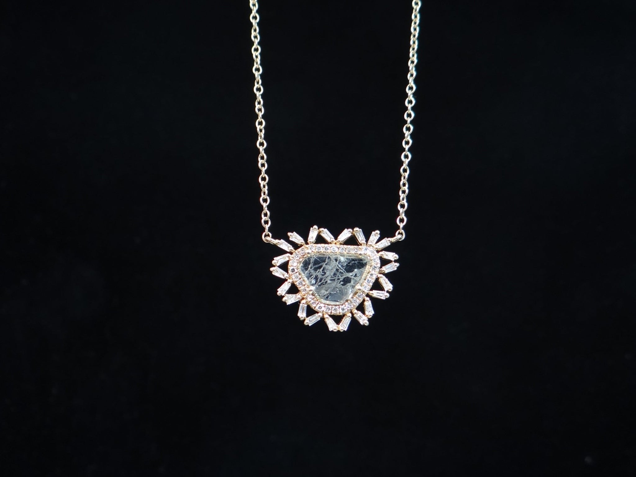 Diamond Slice Necklace