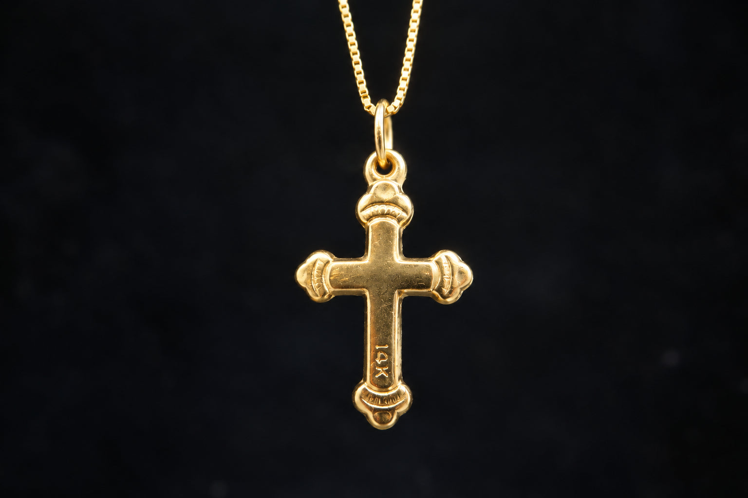 Gold Cross Necklace