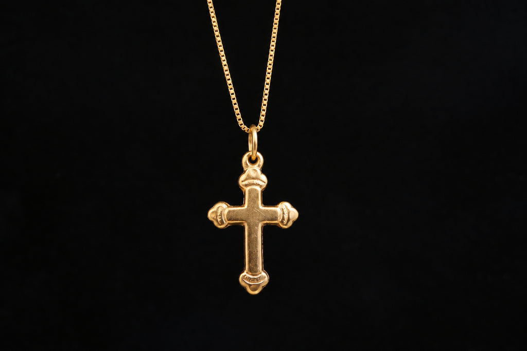 Gold Cross Necklace