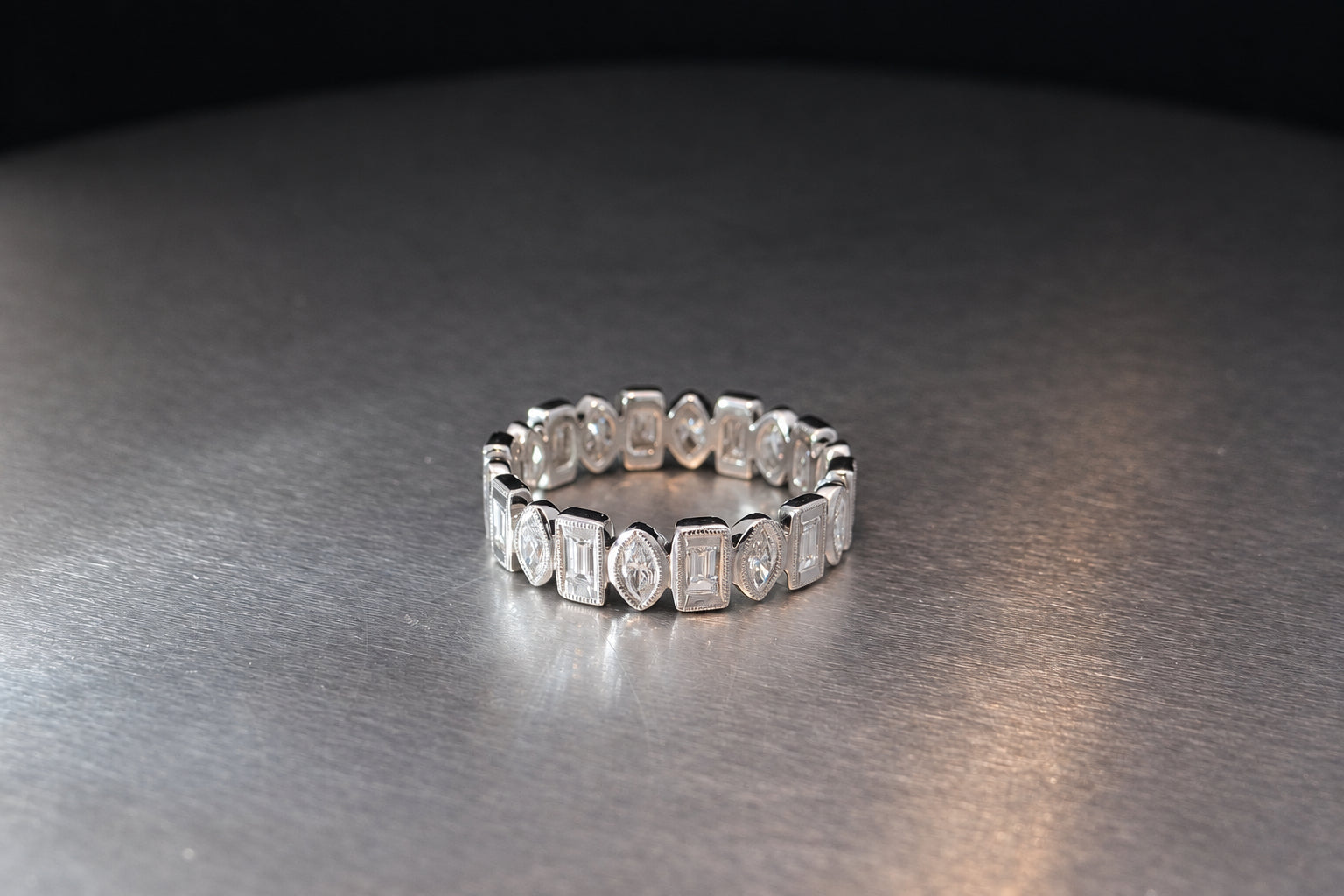 Baguette & Marquise Diamond Eternity Band