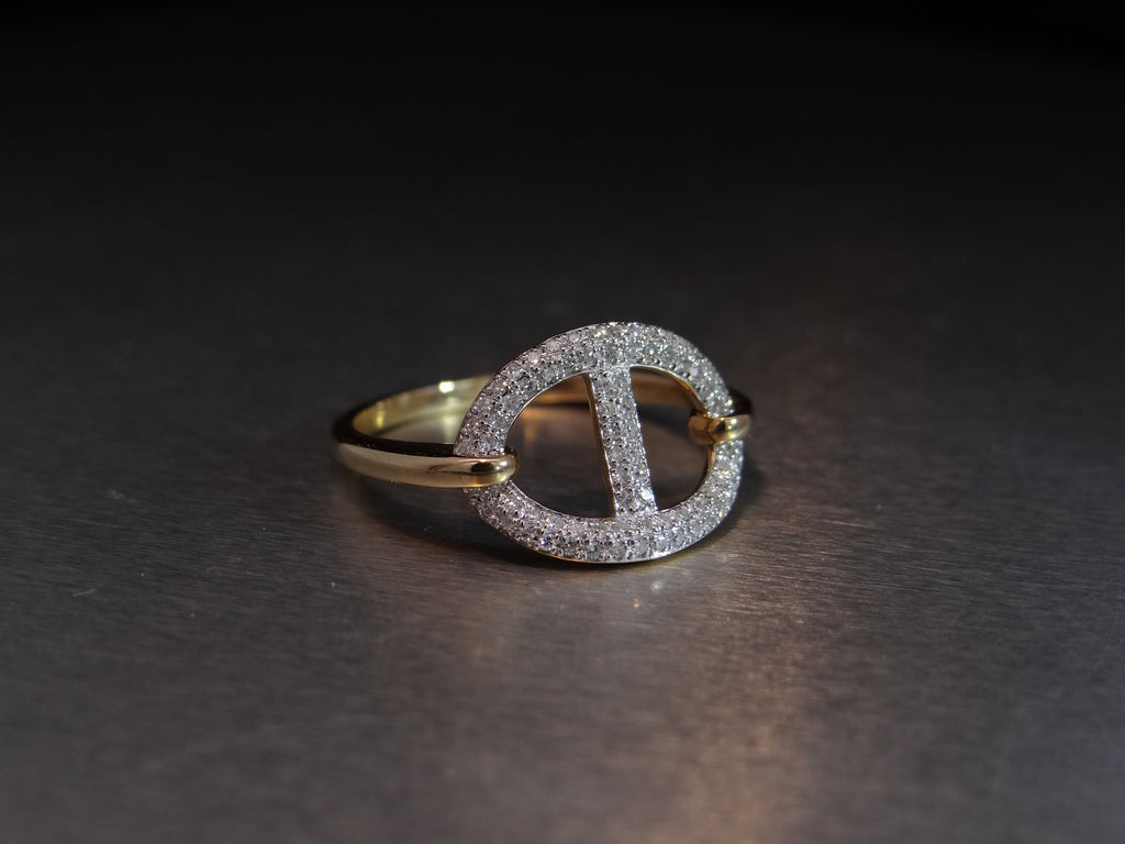 Link Style Fashion Ring