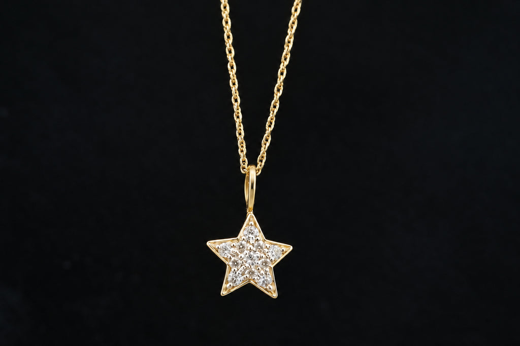 Diamond Star Necklace