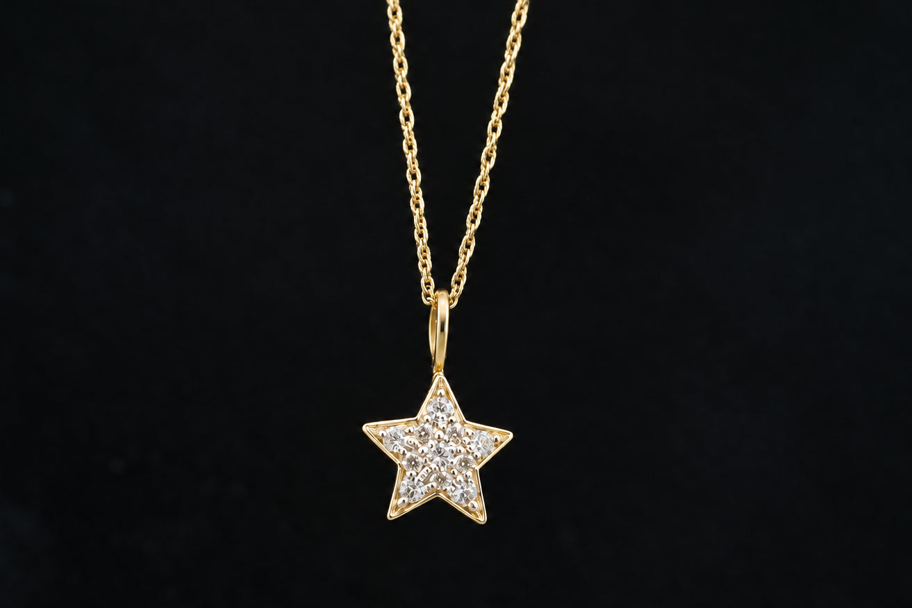 Diamond Star Necklace