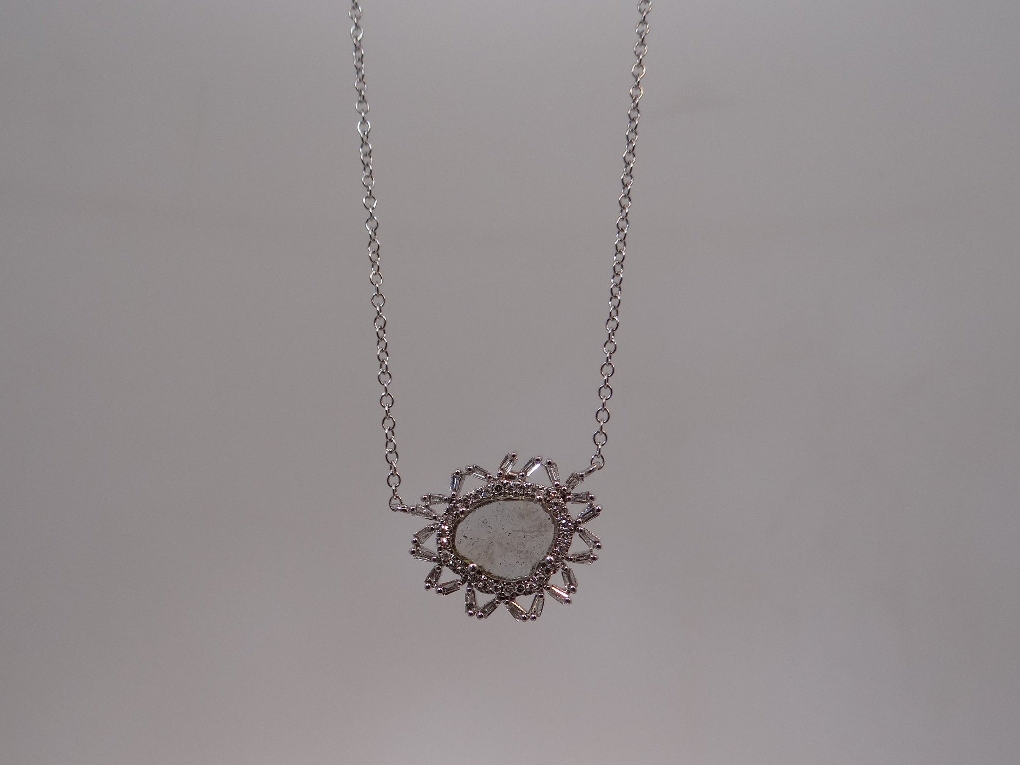 Diamond Slice Necklace