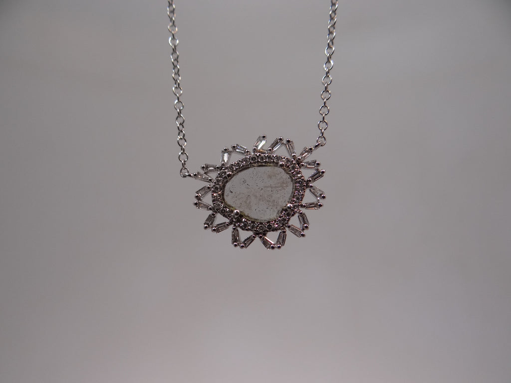 Diamond Slice Necklace