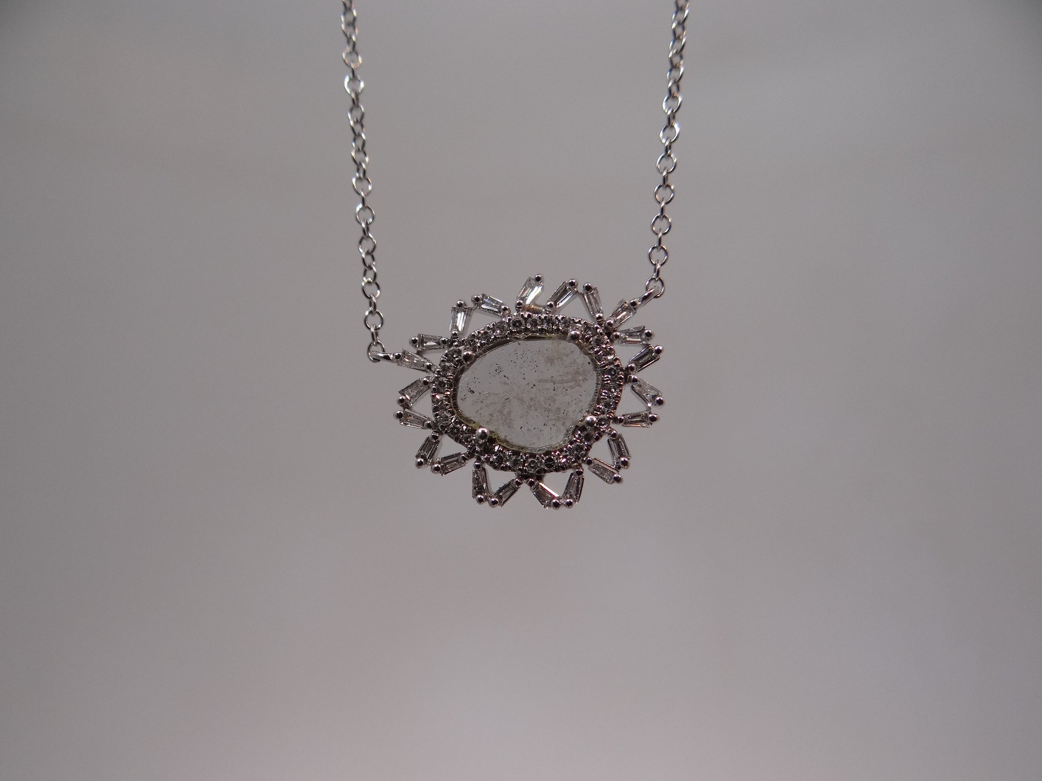 Diamond Slice Necklace