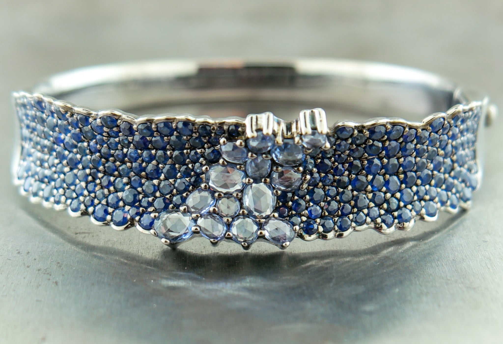 Sterling Silver Sapphire Bracelet